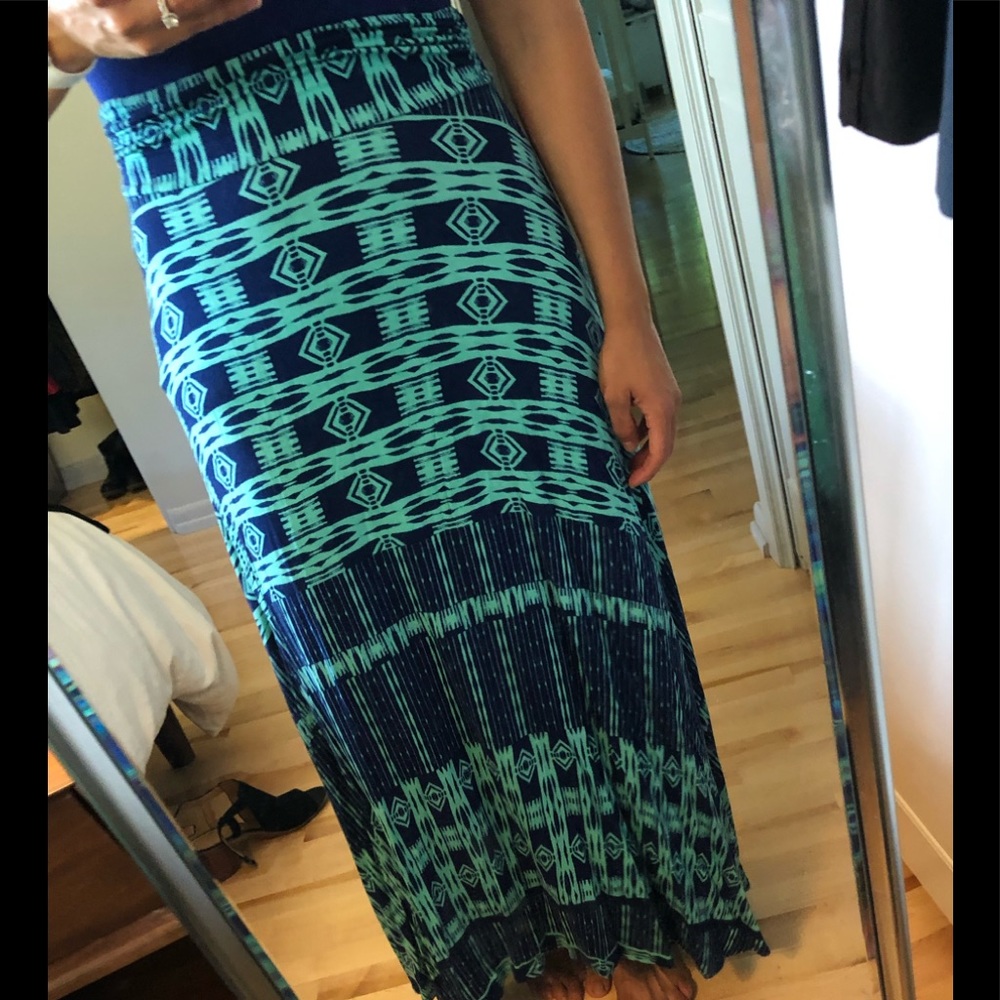 Renee C maxi dress, sz medium. Matching tank too!